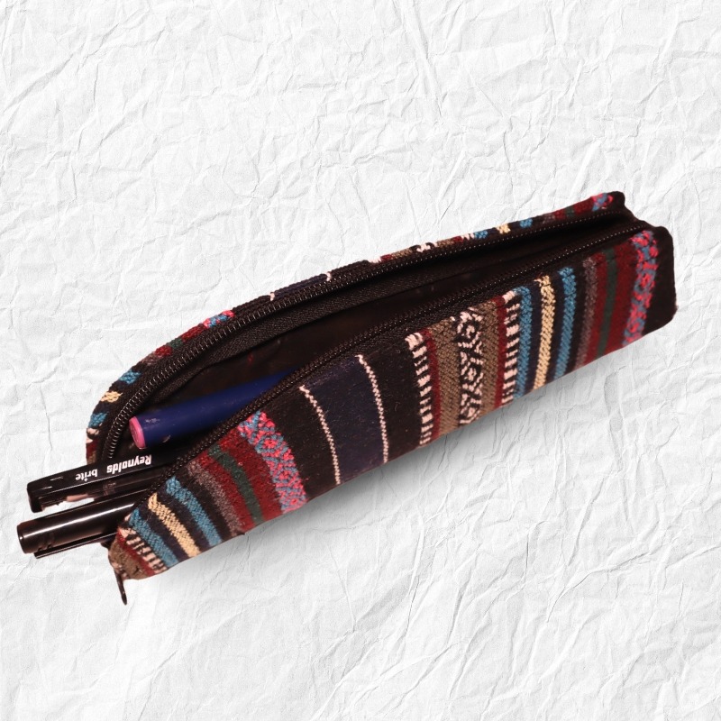 Multicolor Pencil Pouch