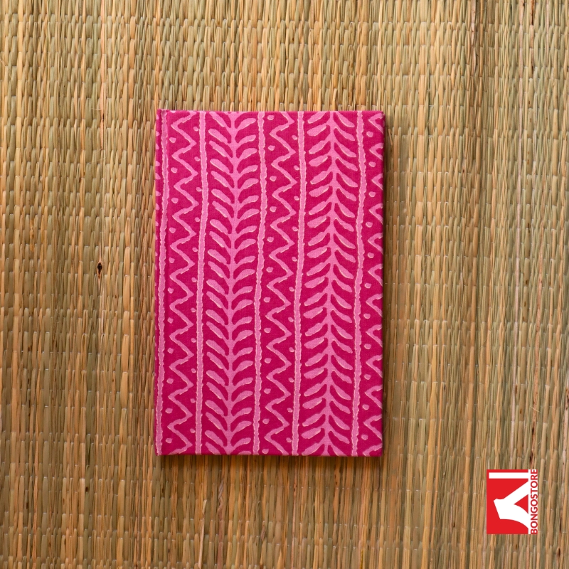 Pink Waves Rectangle Notebook